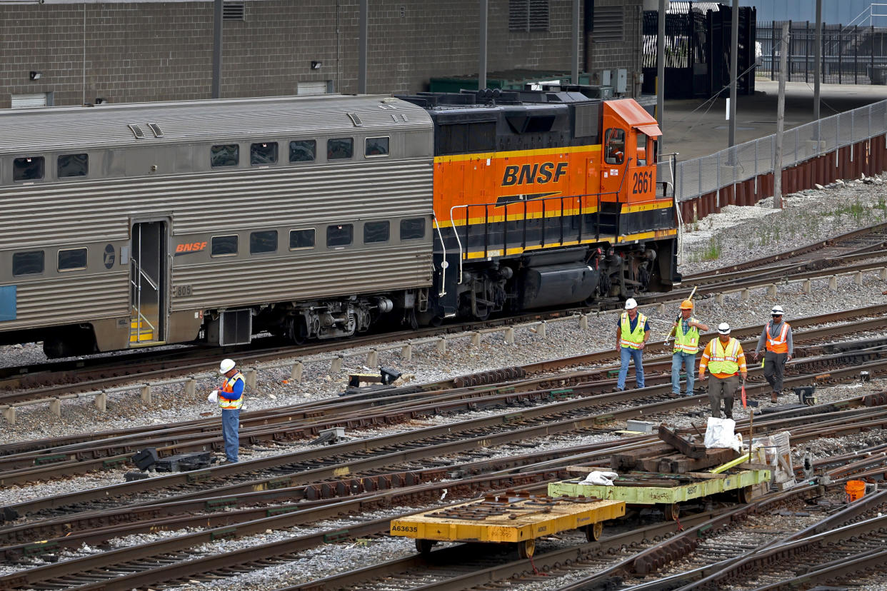 Possible National Rail Strike Already Causing Cancellation On Passenger Rail Routes (Scott Olson / Getty Images file)