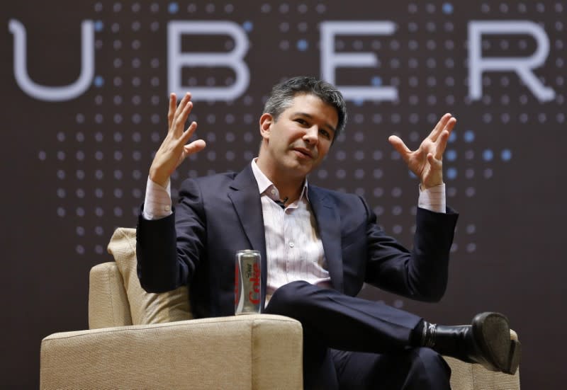 Uber CEO Travis Kalanick in Mumbai. (Reuters)
