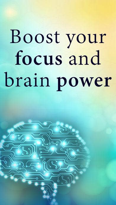 This meditation app plays soothing programs and music to help boost your brain power and positive thinking. The programs include such things as mental clarity, speed learning and ancient knowledge.