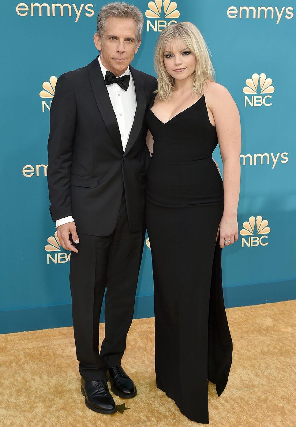 Ben Stiller, left, and Ella Stiller arrive at the 74th Primetime Emmy Awards, at the Microsoft Theater in Los Angeles 2022 Primetime Emmy Awards - Arrivals, Los Angeles, United States - 12 Sep 2022