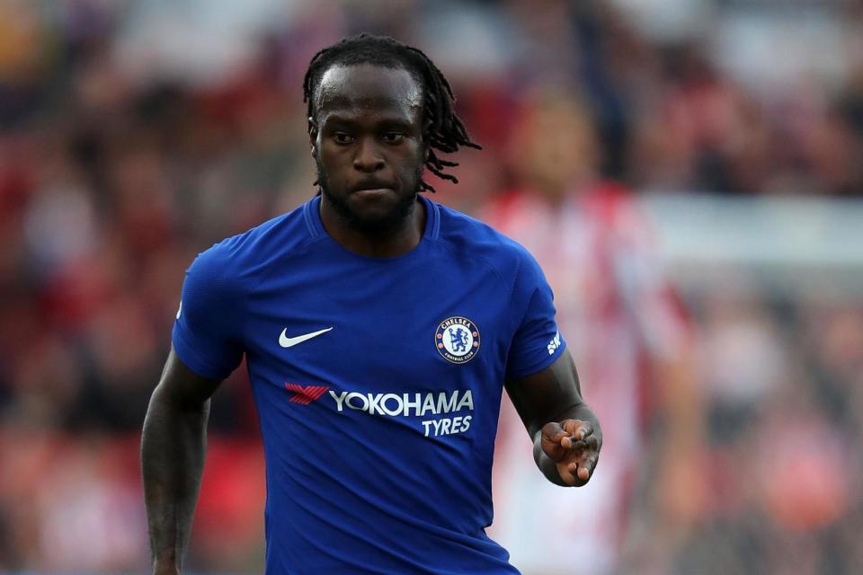 Victor Moses has not played since October's defeat to Crystal Palace: Getty Images