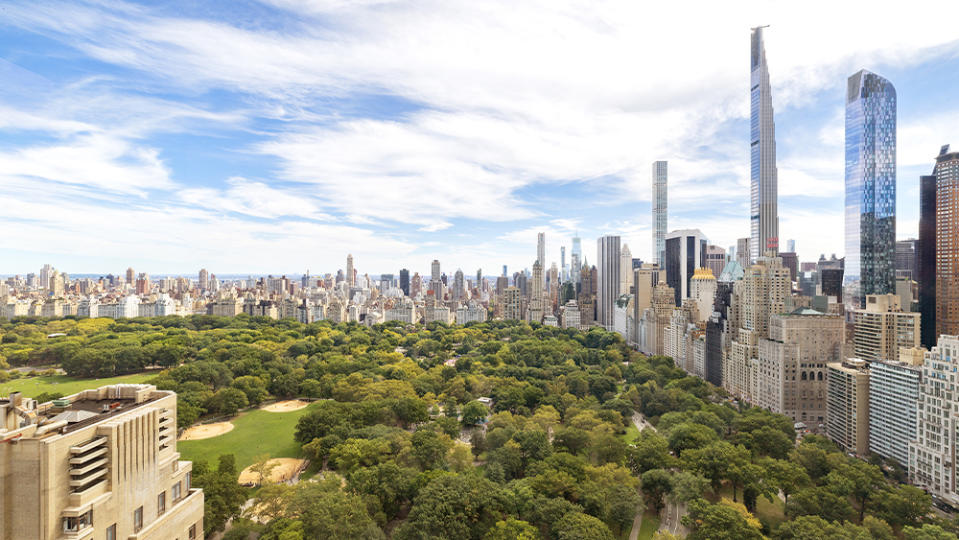 Central Park is like the home’s “backyard.”