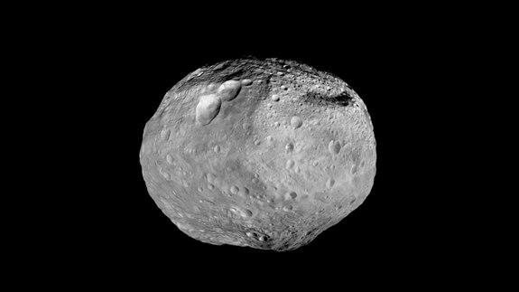 As NASA's Dawn spacecraft travels to its next destination, this mosaic synthesizes some of the best views the spacecraft had of the giant asteroid Vesta. Dawn studied Vesta from July 2011 to September 2012.