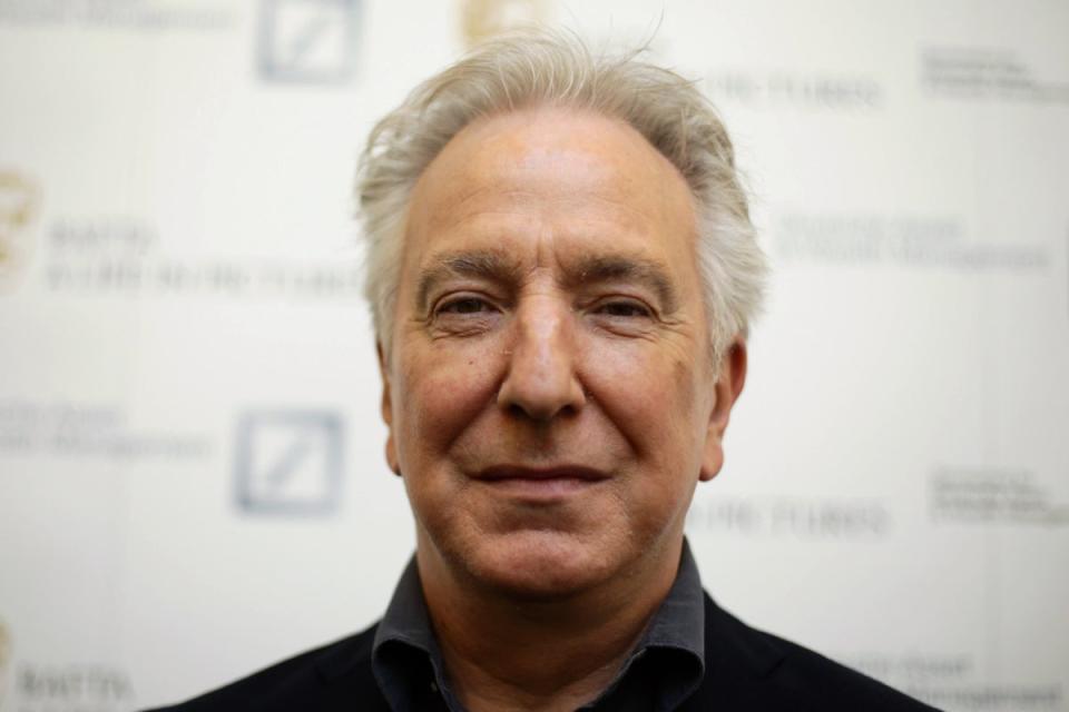 TikTok users are claiming that the late Alan Rickman has been added to some individuals’ block lists (PA Archive)