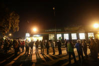 <p>People wait in line at Harborside, one of California’s largest and oldest dispensaries of medical marijuana, on the first day of legalized recreational marijuana sales in Oakland, Calif., Jan. 1, 2018. (Photo: Elijah Nouvelage/Reuters) </p>