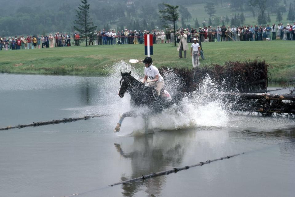 Princess Anne on Goodwill at the Montreal Olympic Games in 1976