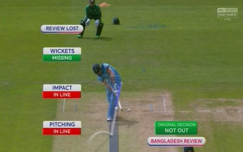 Buttler lbw shout - Credit: Sky