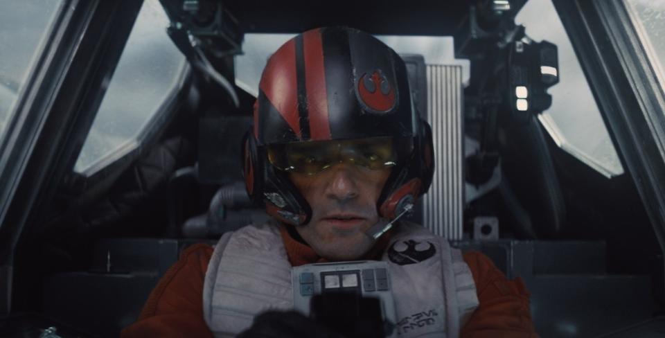 Oscar Isaac's Poe Dameron in 'The Force Awakens' (credit: Lucasfilm)