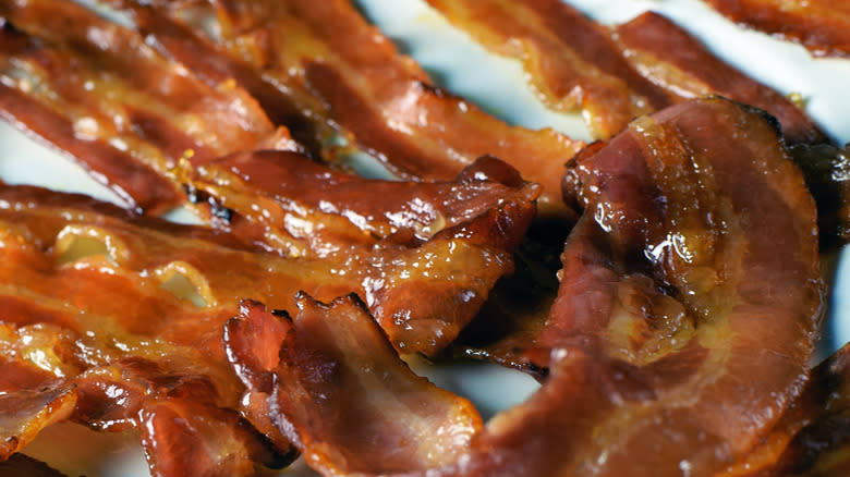 candied bacon strips