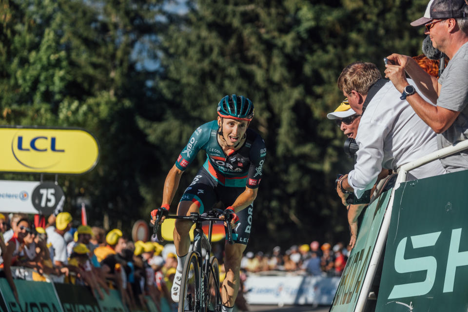 Stunning images from the 15th stage of the 2023 Tour de France, from Les Gets Les Portes du Soleil to Saint-Gervais Mont Blanc