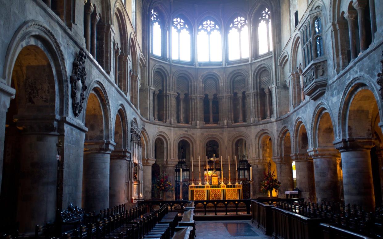 The Priory Church of St Bartholomew the Great near Smithfield in London