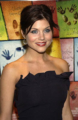 Tiffani Thiessen at the New York premiere of Dreamworks' Hollywood Ending