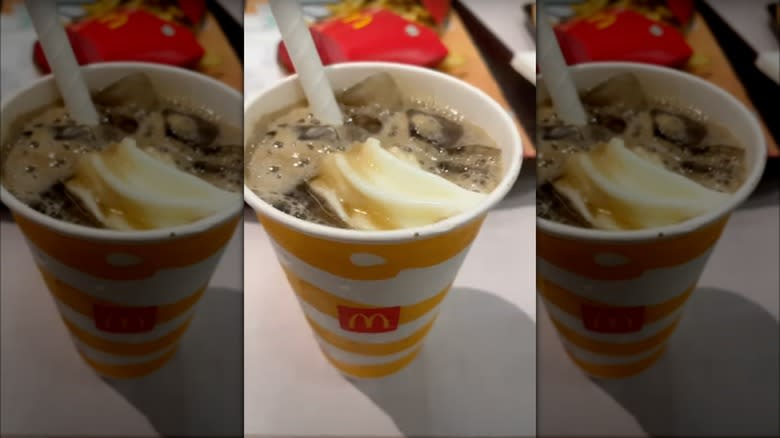 mcdonald's coke float