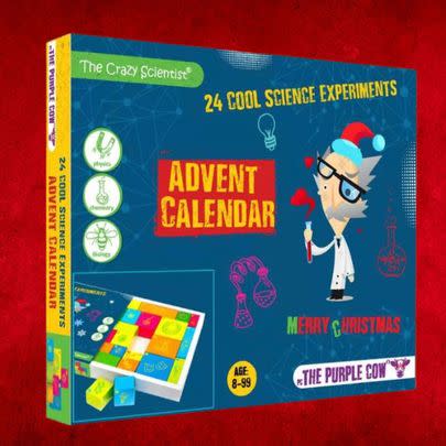 A Crazy Scientist experiment calendar