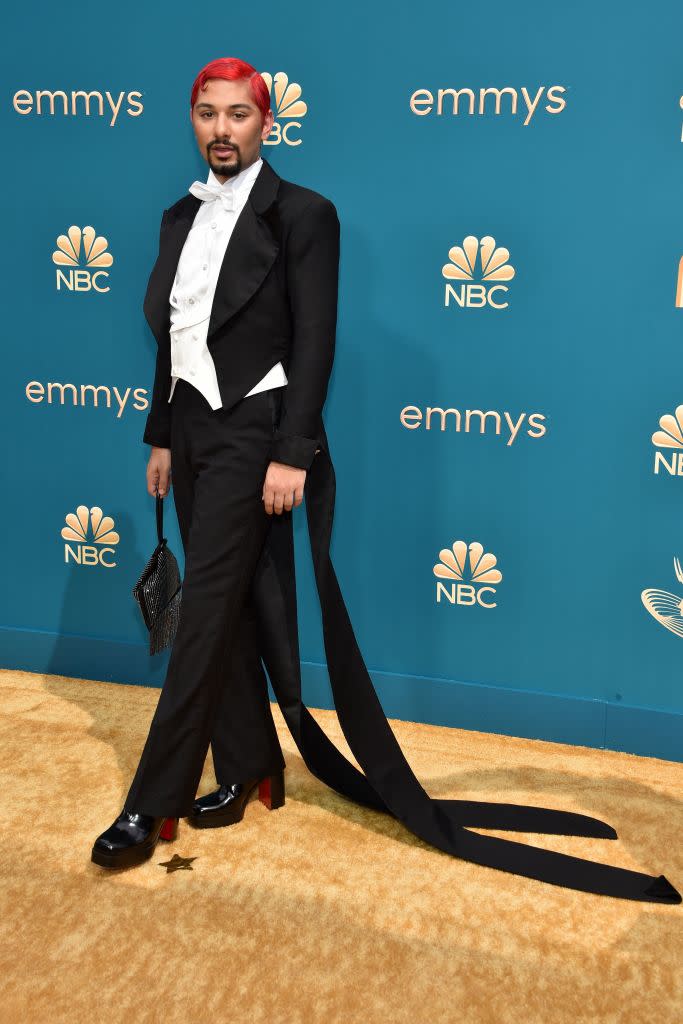 Mark Indelicato attends the 74th Emmy Awards on Sept. 12 at the Microsoft Theater in Los Angeles . (Photo: Chris Delmas / AFP) (Photo by CHRIS DELMAS/AFP via Getty Images)