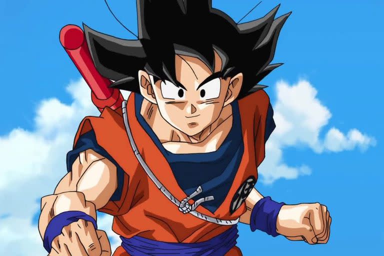 Goku, protagonista de Dragon Ball, y figura clave en el Instagram de Duki