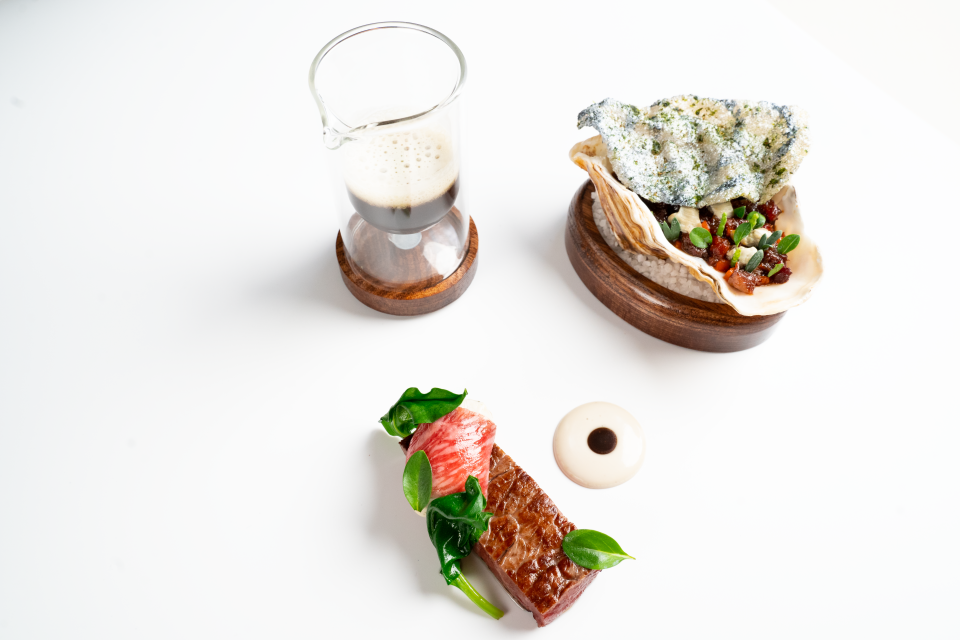 Beef and oyster at Core. - Credit: Courtesy image