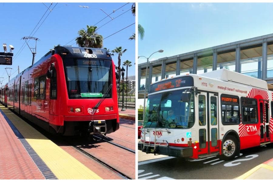 Viaja gratis en Trolley este miércoles en San Diego 