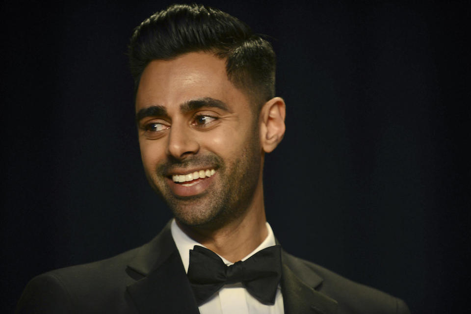 Hasan MinhajWhite House Correspondents' Dinner in Washington, DC, USA - 29 Apr 2017US 'Daily Show' comedian Hasan Minhaj performs during the White House Correspondents' dinner at the Washington Hilton in Washington, DC, USA, 29 April 2017. US President Donald J. Trump did not attend the Correspondents' dinner, breaking a long standing tradition.