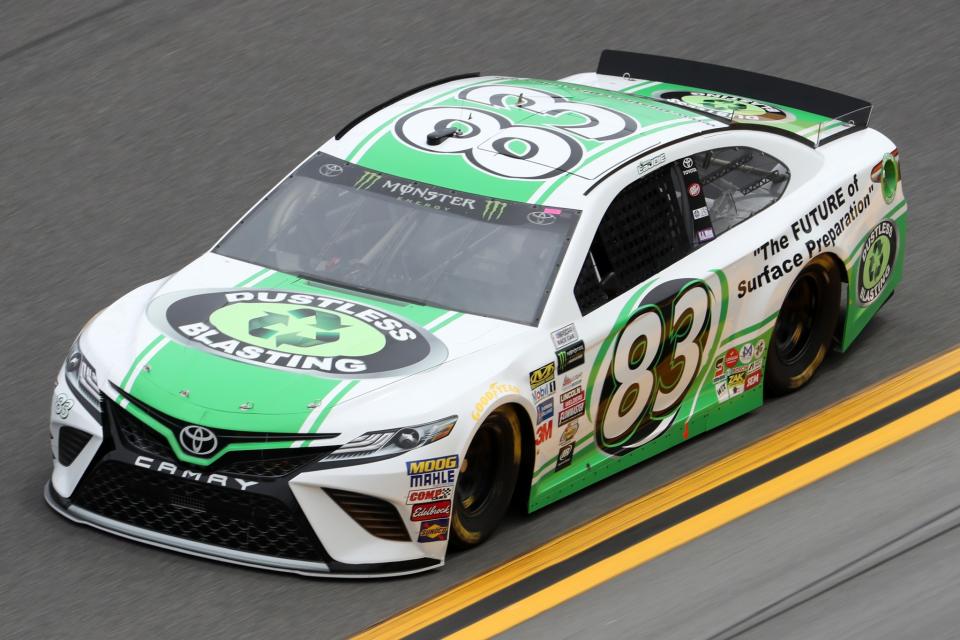 Corey LaJoie will make his first Daytona 500 start Sunday. (Getty)