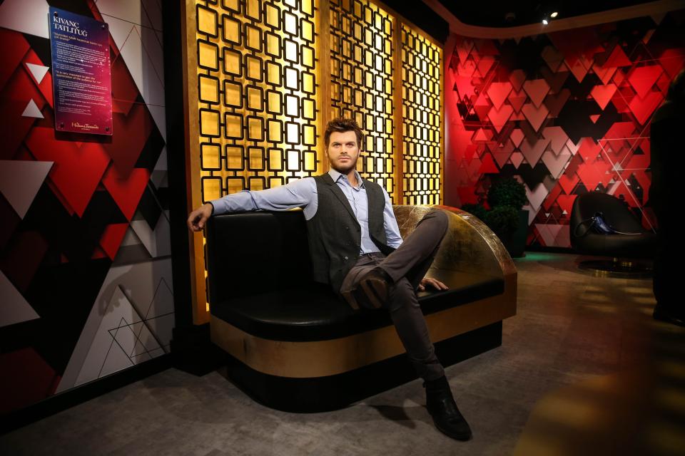 Kivanc Tatlitug inmortalizado en una estatua de cera en el museo Madame Tussauds de Estambul