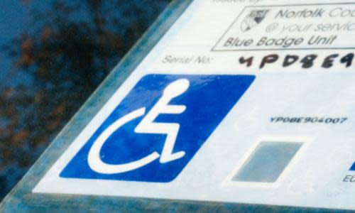 Blue badge