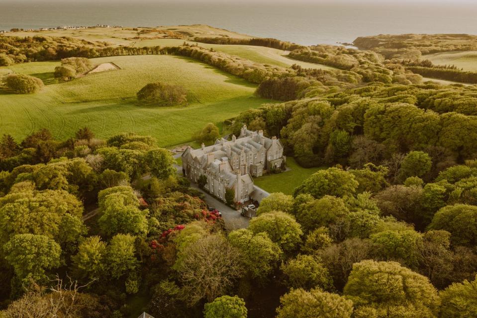 2) Fairy tale castle, Portpatrick, Scotland