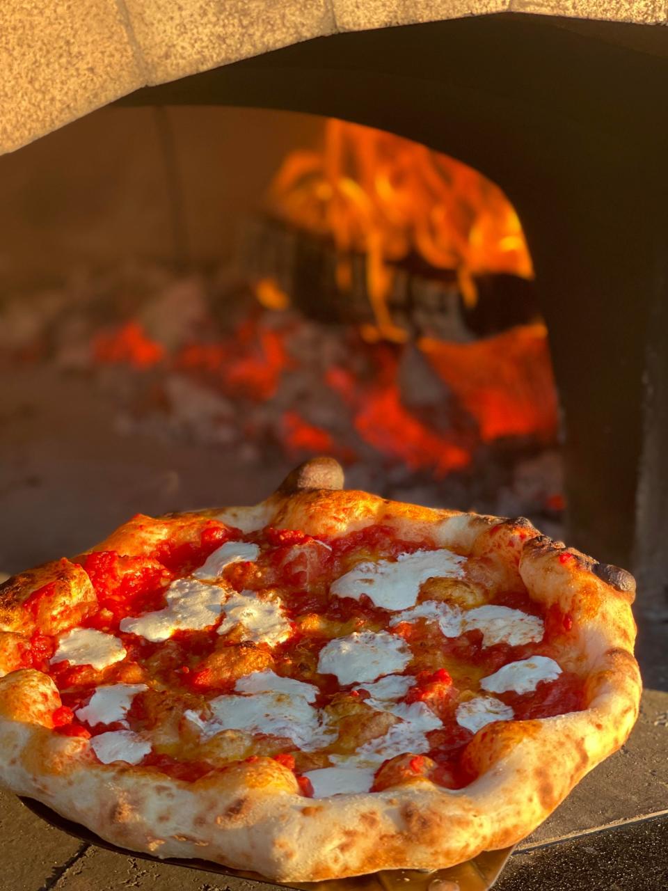 Toms River resident Sean Duffield's margherita pizza pie.