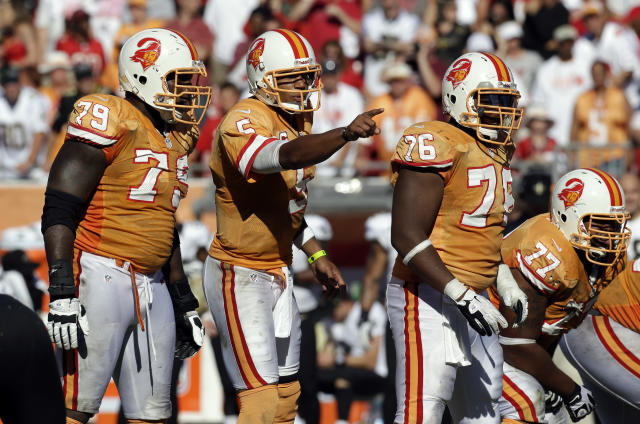 Buccaneers' retro 'Creamsicle' uniforms get an official return date for  2023 season [Video]