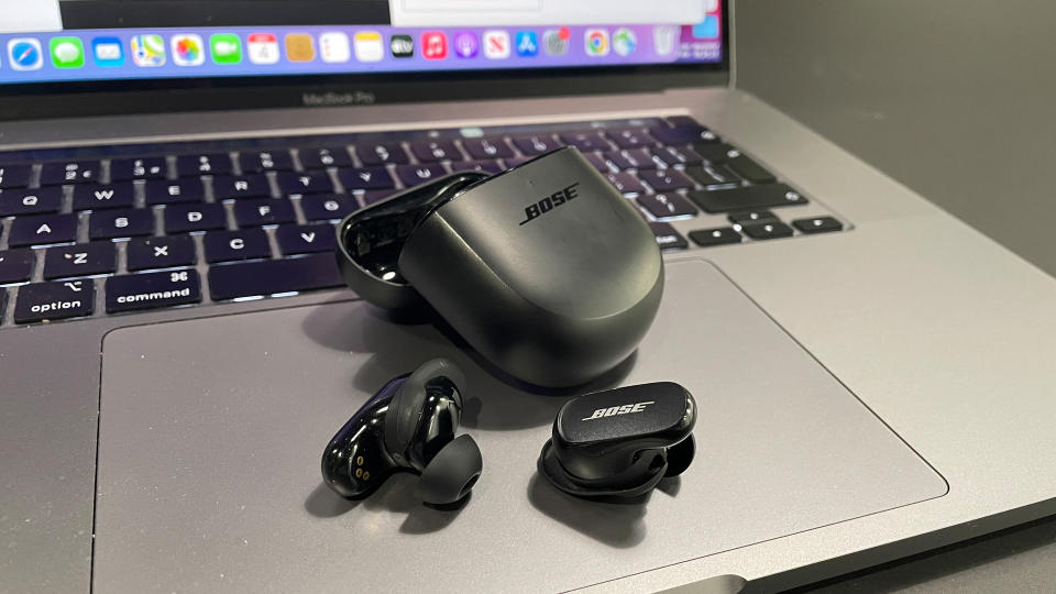 Noise-cancelling wireless earbuds: Bose QuietComfort Earbuds II