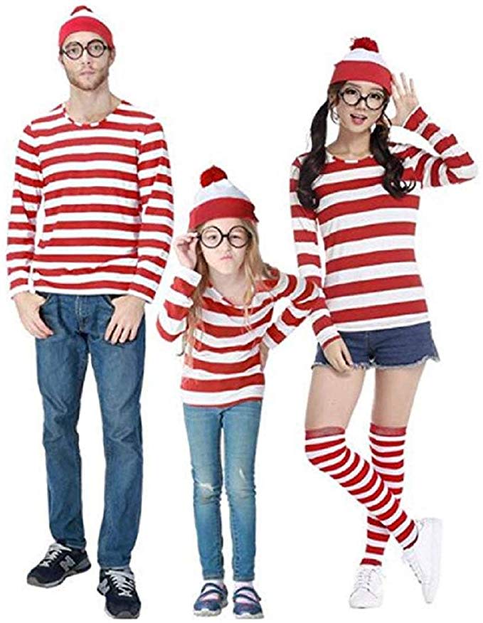 family halloween costumes where's waldo