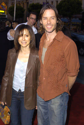 Toni Kalem and Guy Pearce at the L.A. premiere of Lions Gate's Godsend