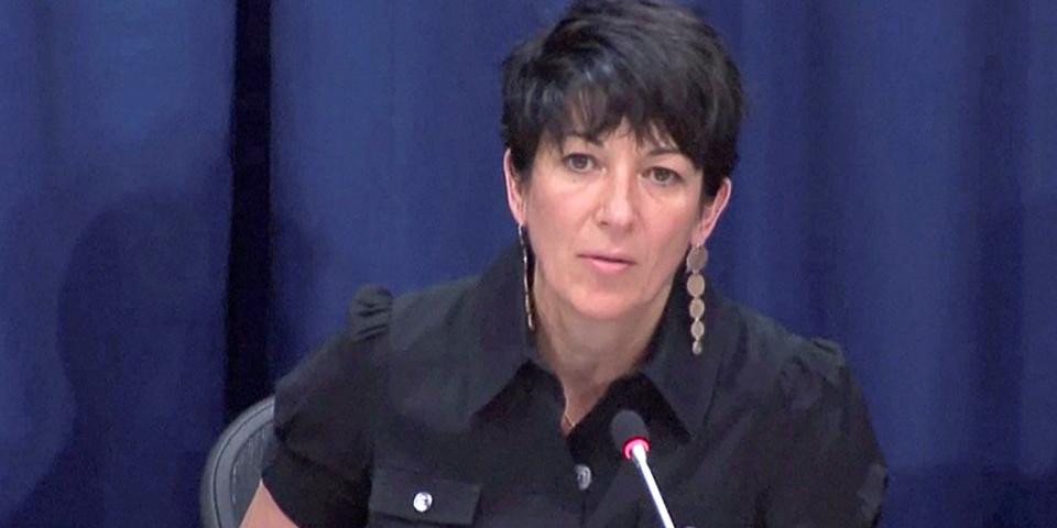 FILE PHOTO: Ghislaine Maxwell, longtime associate of accused sex trafficker Jeffrey Epstein, speaks at a news conference on oceans and sustainable development at the United Nations in New York, U.S. June 25, 2013 in this screengrab taken from United Nations TV file footage. UNTV/Handout via REUTERS 