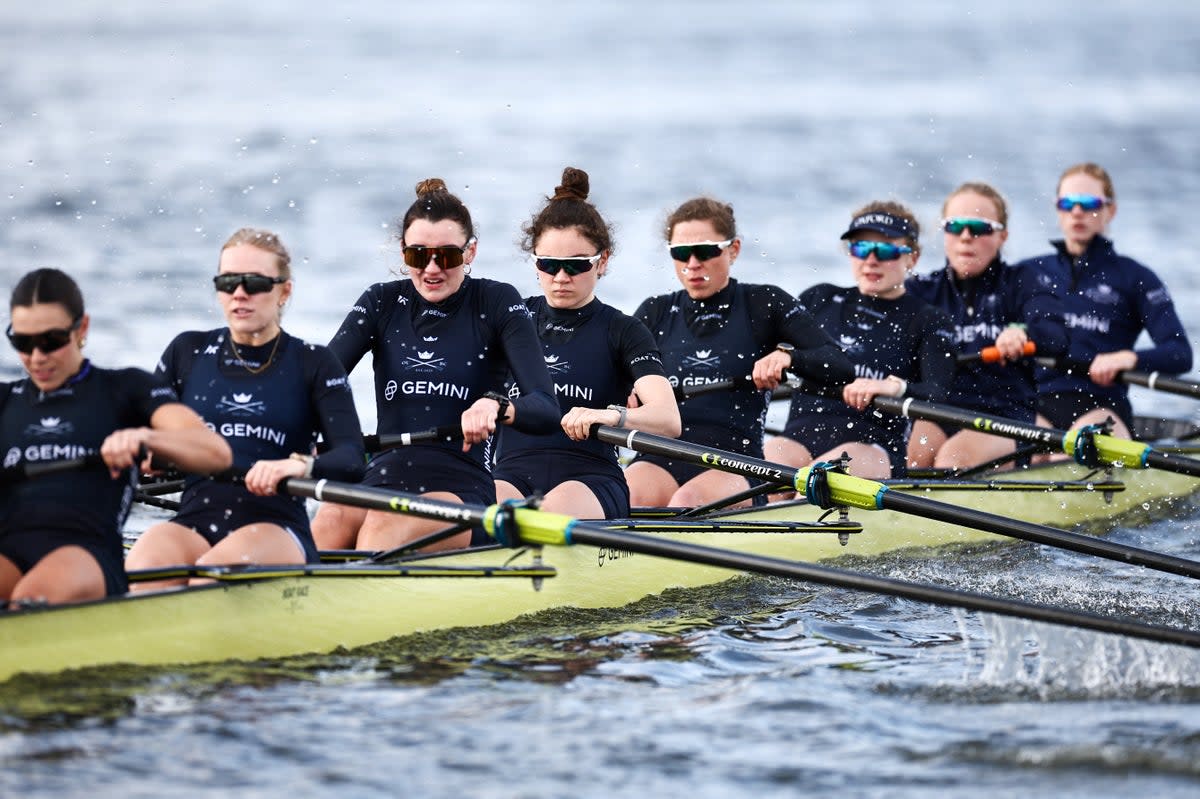 The 2024 event marks the 78th Women’s Boat Race  (AFP/Getty)