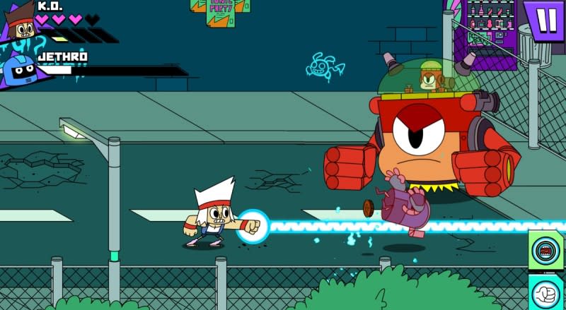 K.O. is a new character from Cartoon Networks.