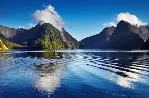 The spectacular natural landscape of New Zealand - Credit: GEtty