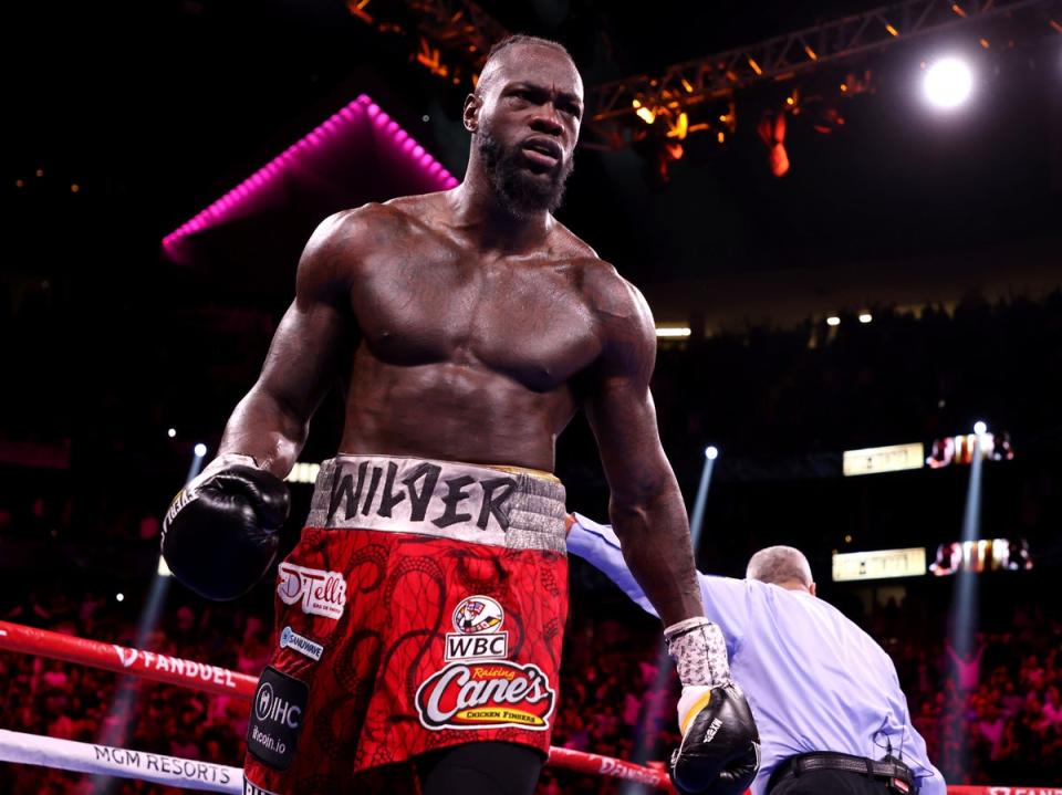 Wilder has not fought since his knockout loss to Tyson Fury in a classic 12 months ago (Getty Images)