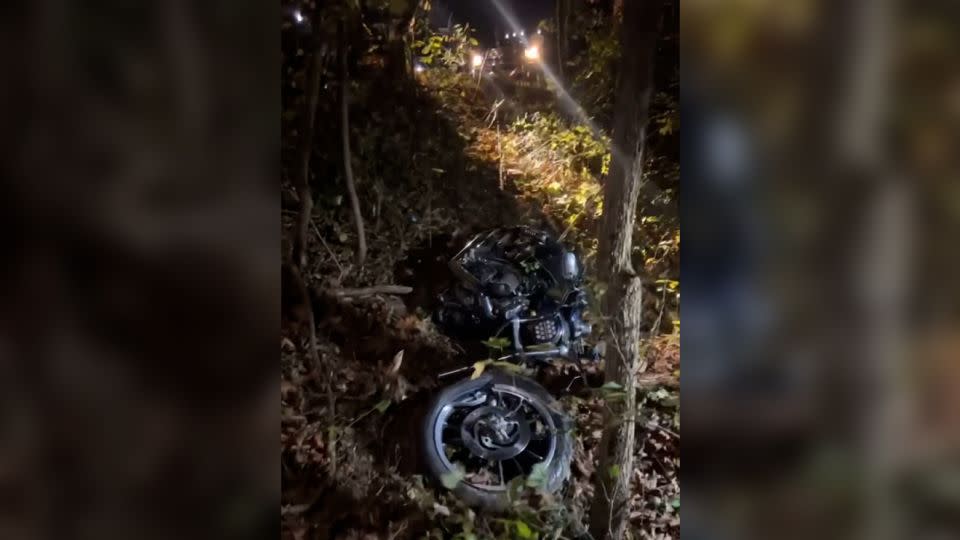 Taylor Boyle and his motorcycle were found in a rural area of Powell, Tennessee. - Cameron Williams/Facebook