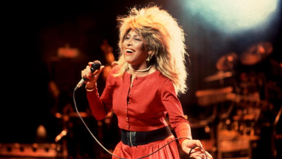 Tina Turner performing in 1987 | Photo by Paul Natkin/Getty Images