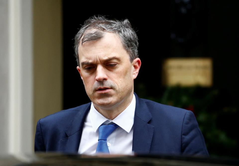 Chief Whip Julian Smith (Henry Nicholls/Reuters)