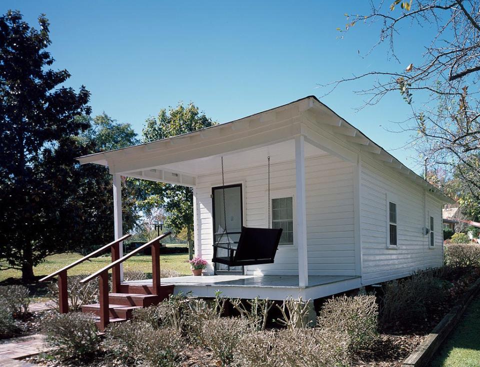 Elvis Presley's birthplace in Tupelo, Mississippi.