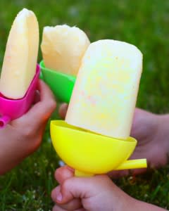 Pina Colada Popsicles