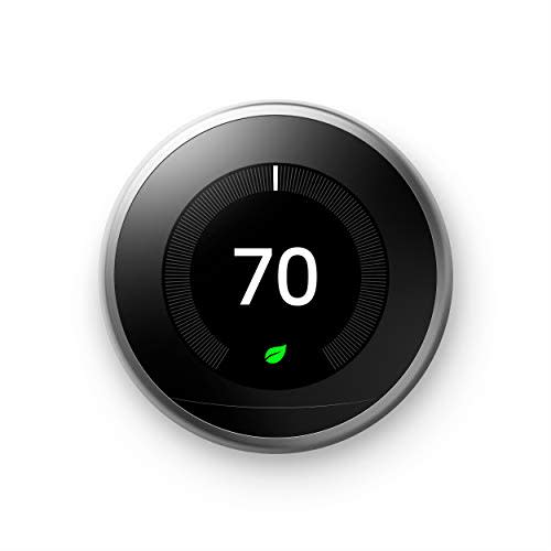 Google Nest Learning Thermostat - Programmable Smart Thermostat for Home - 3rd Generation Nest…