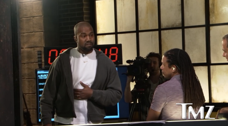 Kanye West at TMZ