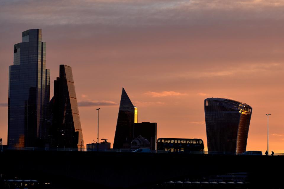 City of London skyline (PA Wire)