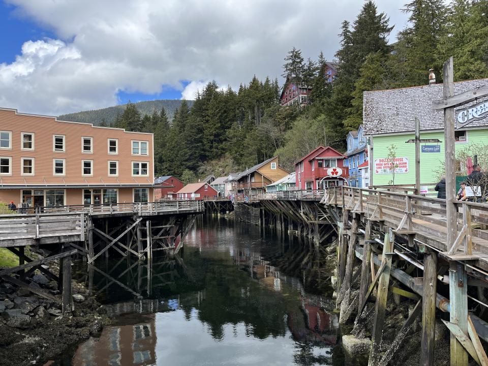 The town of Ketchikan, known both as 