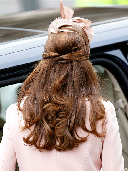 All About Princess Kate's Elegant (and Easy to Get!) Half Updo| The British Royals, The Royals, Kate Middleton