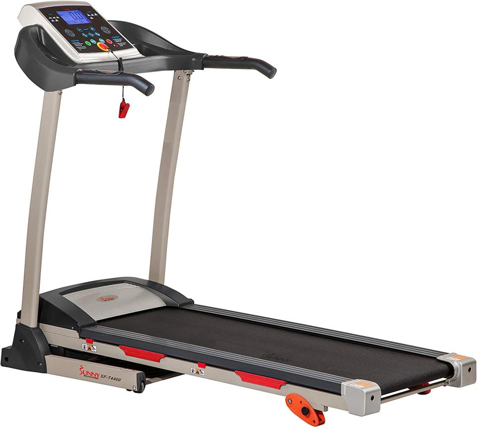 folding treadmill sunny health fitness