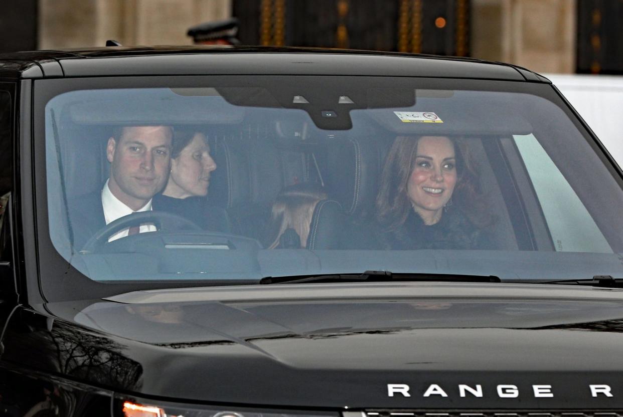 The Duke and Duchess of Cambridge also attended the lunch (Jonathan Brady/PA)