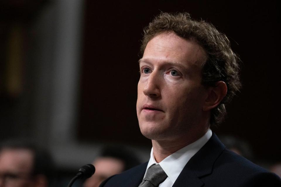Mark Zuckerberg co-founded Facebook in 2004 (AP)